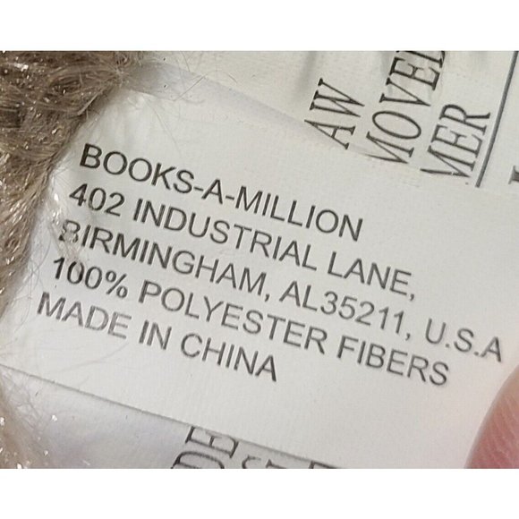 BooksAMillion Toys Sloth Hand Puppet Brown Plush Booksamillion